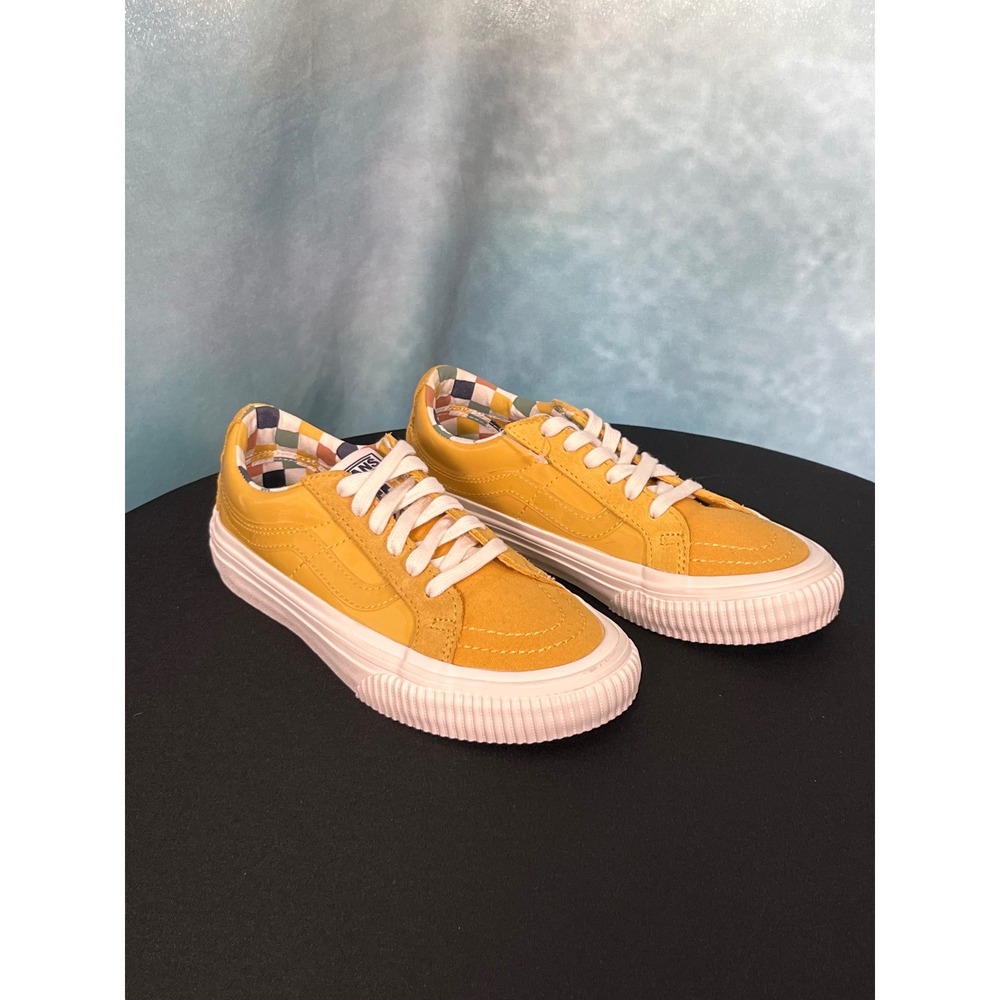 Vans x Karina Rozunko Style 36 Decon SF Mustard Yellow Sneakers 6.5 Women